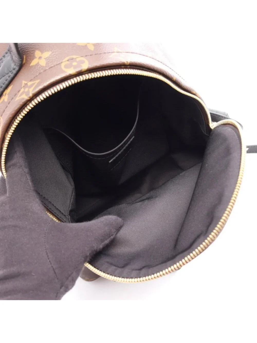 Louis Vuitton Backpack Palm Spring PM Canvas Leather